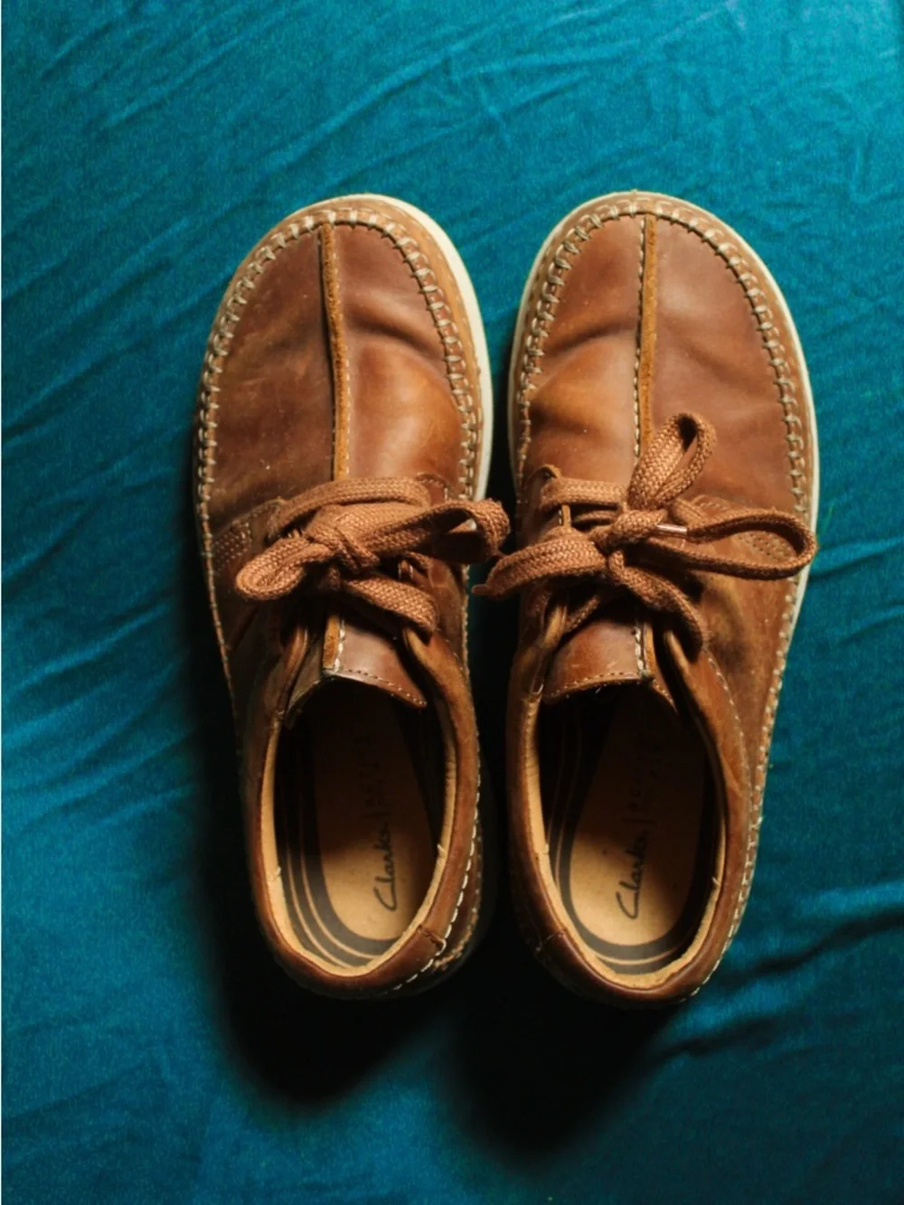 Clarks classic brown